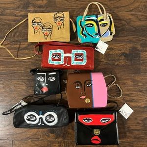 All for sale! Vintage hand painted by NY artist